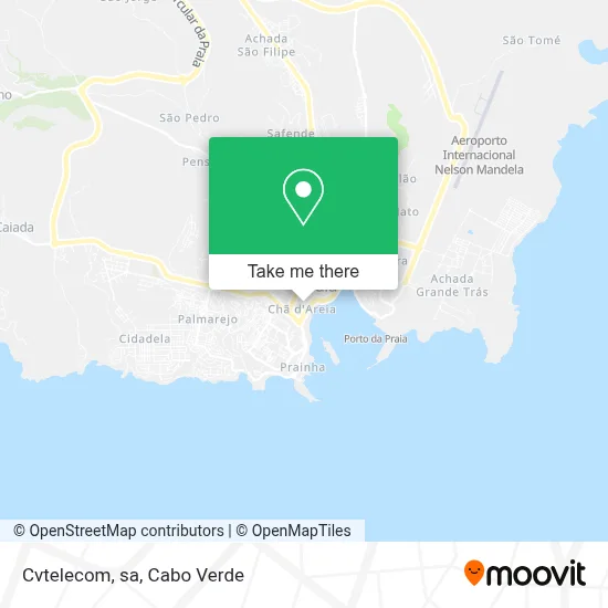 Cvtelecom, sa map