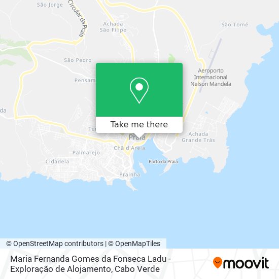 Maria Fernanda Gomes da Fonseca Ladu - Exploração de Alojamento mapa