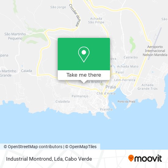Industrial Montrond, Lda map