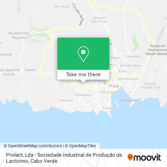 Prolact, Lda - Sociedade Industrial de Produção de Lacticínio mapa