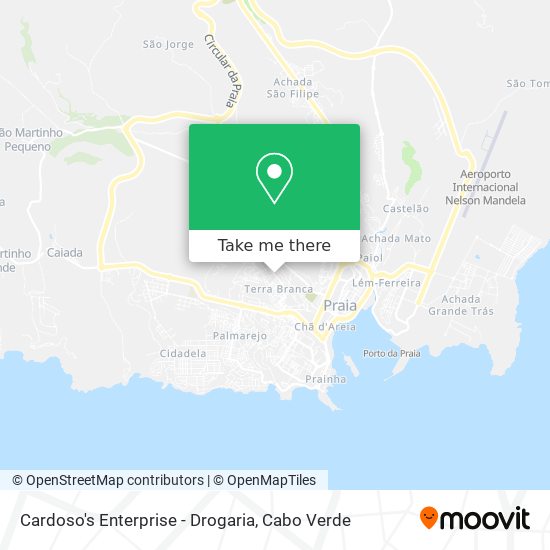 Cardoso's Enterprise - Drogaria mapa