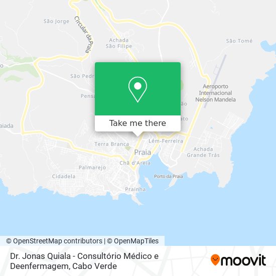 Dr. Jonas Quiala - Consultório Médico e Deenfermagem map