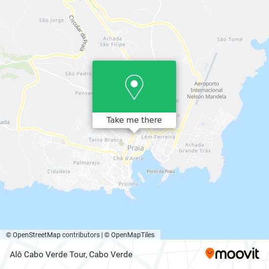 Alô Cabo Verde Tour mapa