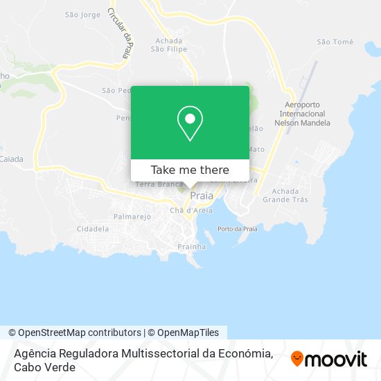 Agência Reguladora Multissectorial da Económia mapa