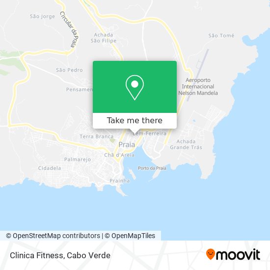 Clinica Fitness map