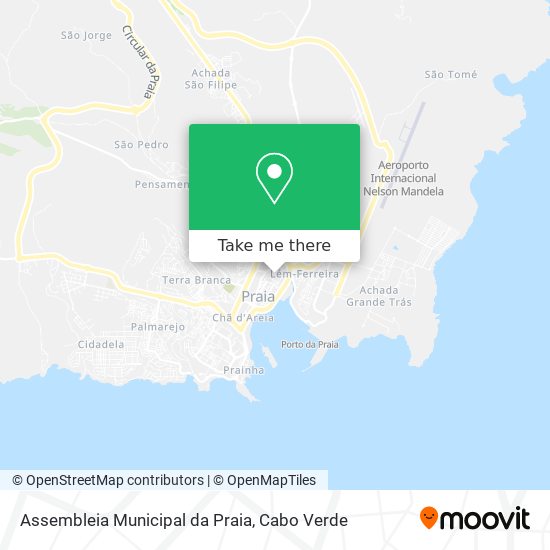 Assembleia Municipal da Praia map