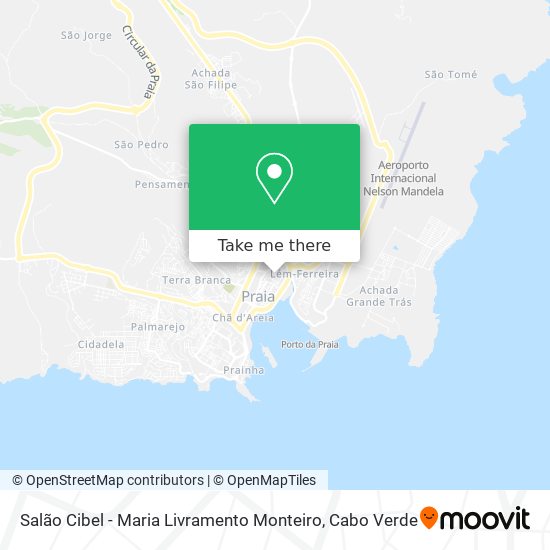 Salão Cibel - Maria Livramento Monteiro map