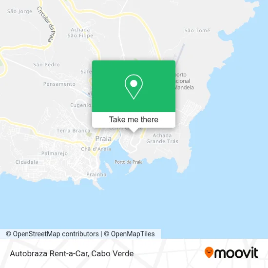 Autobraza Rent-a-Car map