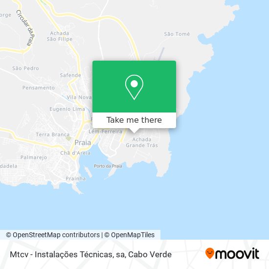 Mtcv - Instalações Técnicas, sa map