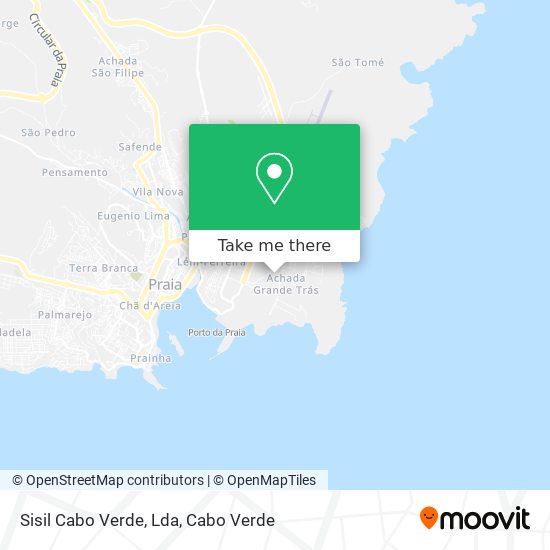 Sisil Cabo Verde, Lda mapa