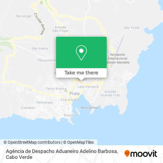 Agência de Despacho Aduaneiro Adelino Barbosa mapa