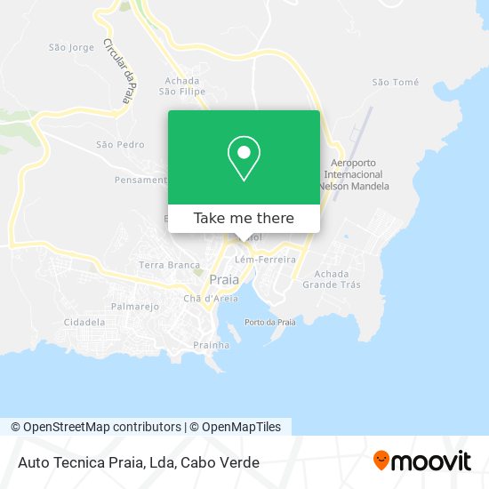 Auto Tecnica Praia, Lda map