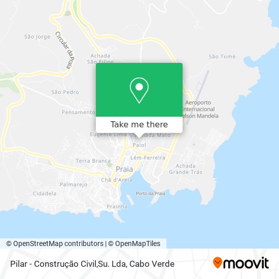 Pilar - Construção Civil,Su. Lda map