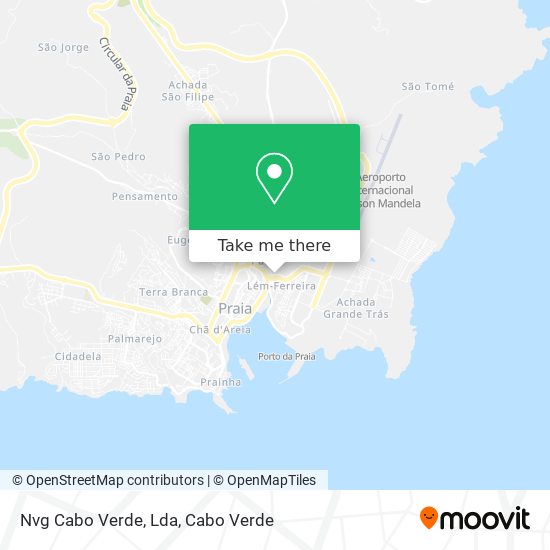 Nvg Cabo Verde, Lda mapa