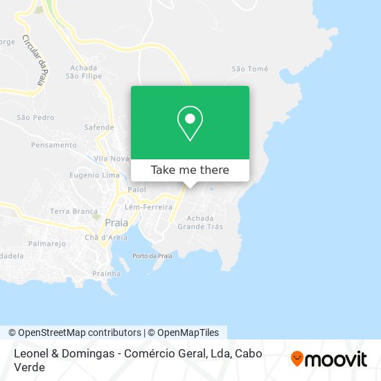 Leonel & Domingas - Comércio Geral, Lda map