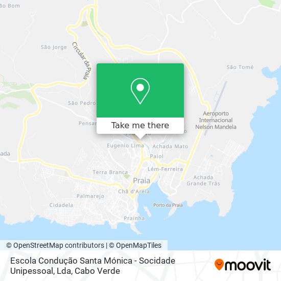 Escola Condução Santa Mónica - Socidade Unipessoal, Lda mapa