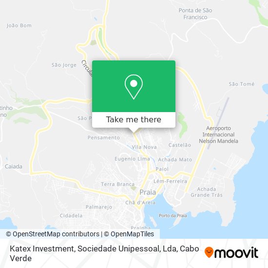 Katex Investment, Sociedade Unipessoal, Lda mapa