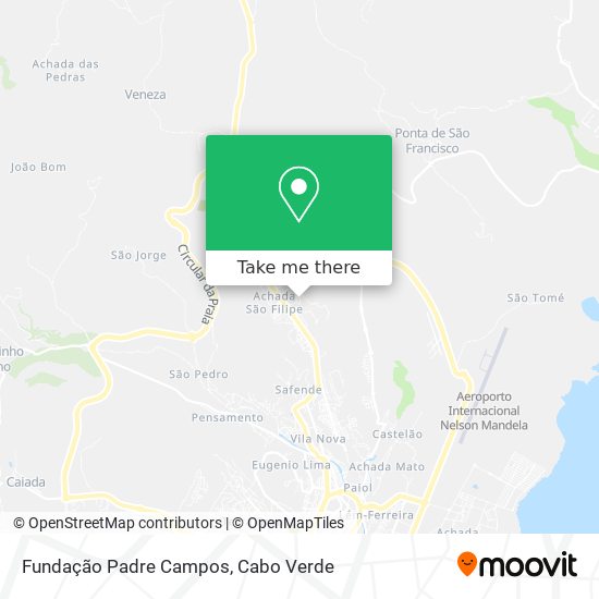 Fundação Padre Campos map