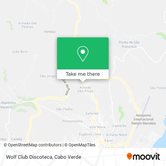 Wolf Club Discoteca map