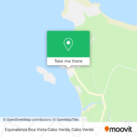 Equivalenza Boa Vista-Cabo Verde map
