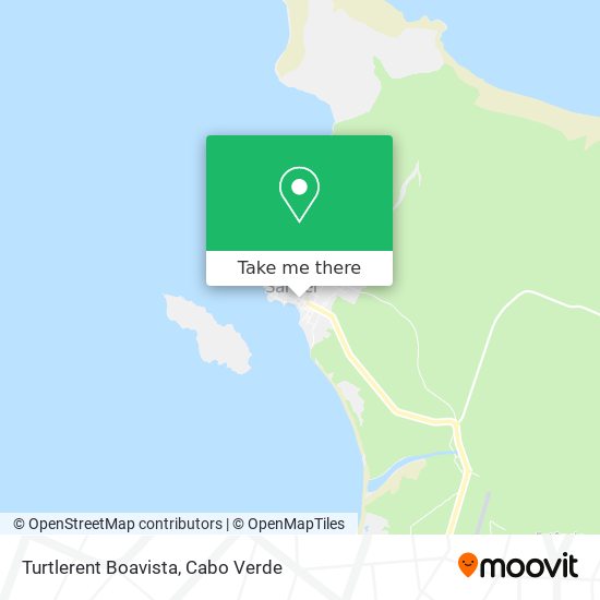 Turtlerent Boavista map