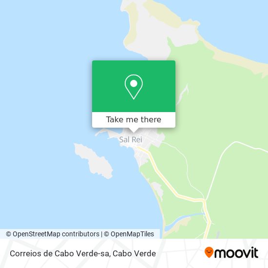 Correios de Cabo Verde-sa mapa