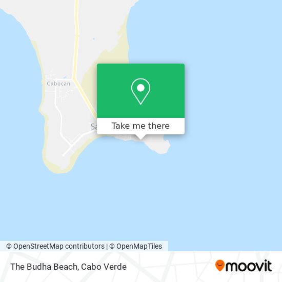 The Budha Beach mapa