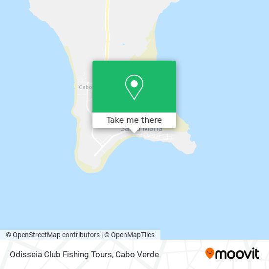Odisseia Club Fishing Tours mapa