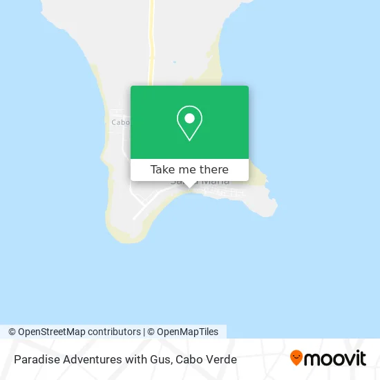Paradise Adventures with Gus map
