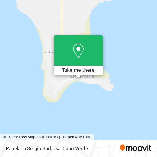 Papelaria Sérgio Barbosa mapa
