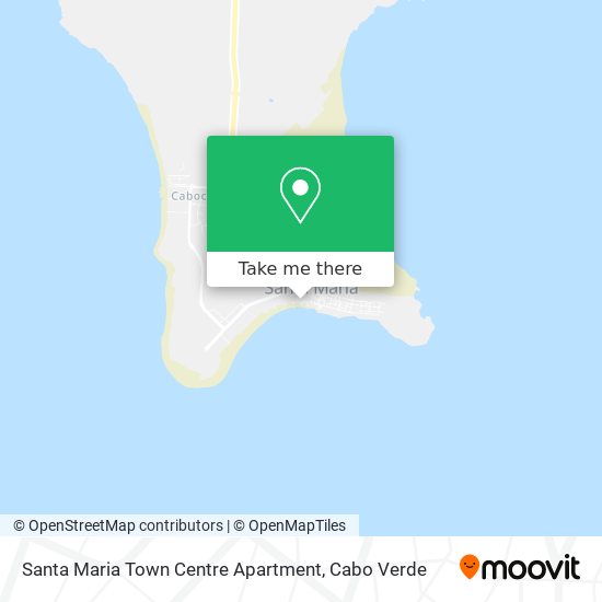Santa Maria Town Centre Apartment mapa
