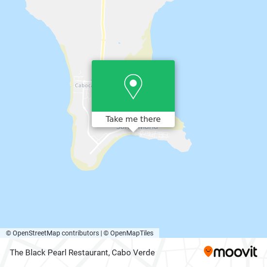 The Black Pearl Restaurant mapa