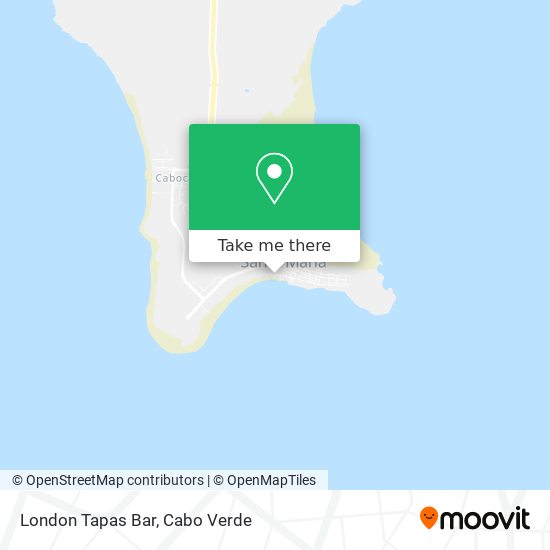 London Tapas Bar map