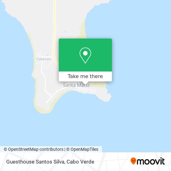 Guesthouse Santos Silva map
