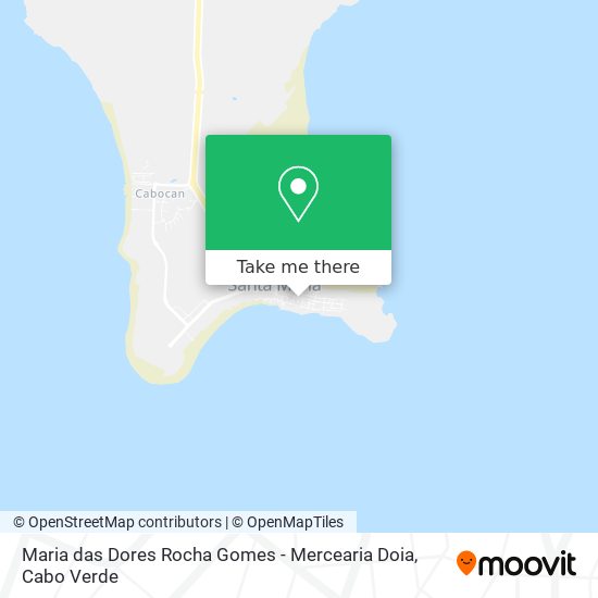 Maria das Dores Rocha Gomes - Mercearia Doia mapa