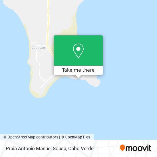 Praia Antonio Manuel Sousa map