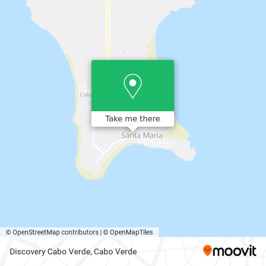 Discovery Cabo Verde mapa
