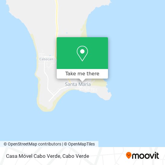 Casa Móvel Cabo Verde map