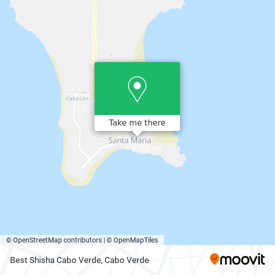 Best Shisha Cabo Verde map