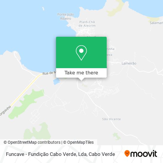 Funcave - Fundição Cabo Verde, Lda mapa