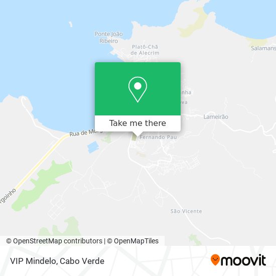 VIP Mindelo map