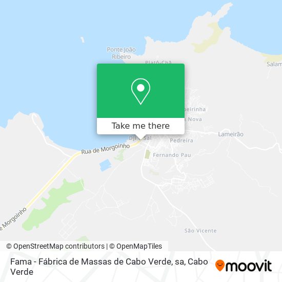 Fama - Fábrica de Massas de Cabo Verde, sa plan