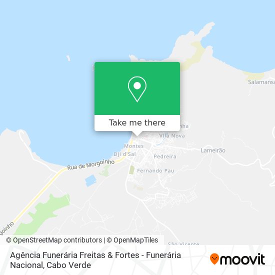 Agência Funerária Freitas & Fortes - Funerária Nacional mapa