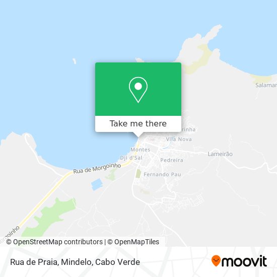 Rua de Praia, Mindelo map