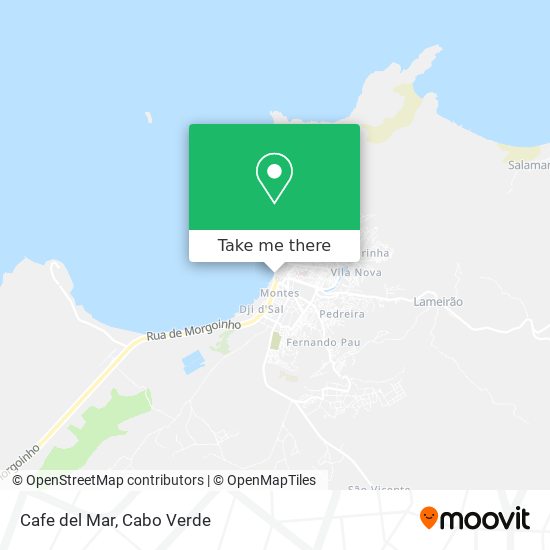 Cafe del Mar map