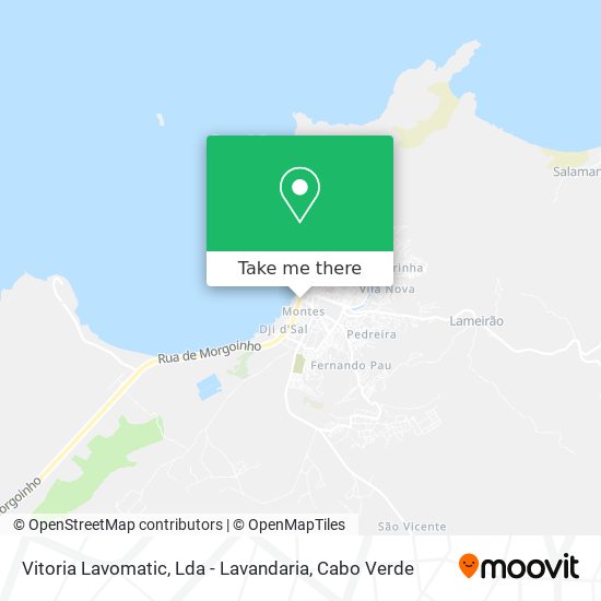 Vitoria Lavomatic, Lda - Lavandaria mapa