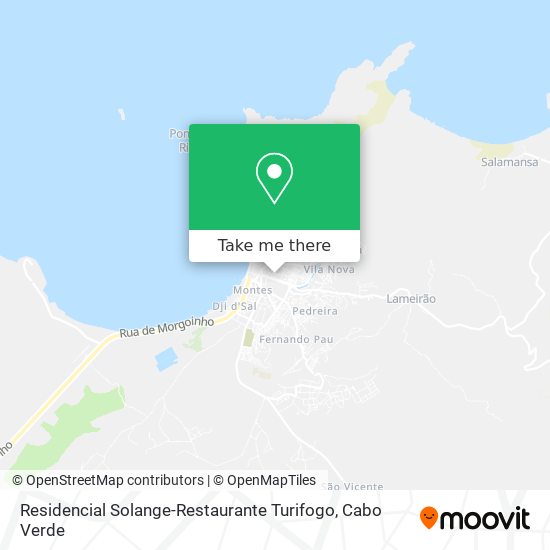 Residencial Solange-Restaurante Turifogo mapa