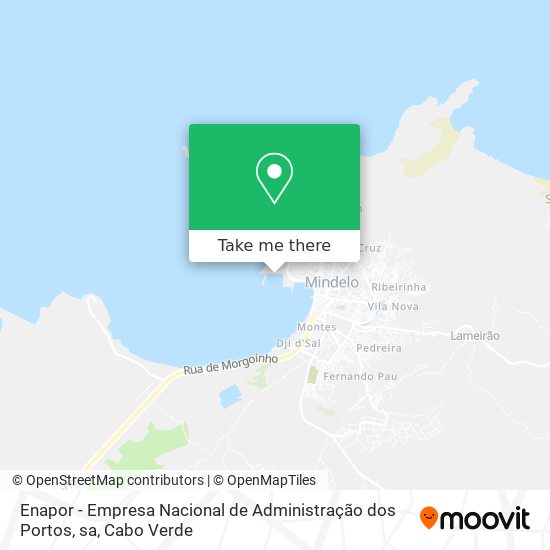 Enapor - Empresa Nacional de Administração dos Portos, sa mapa