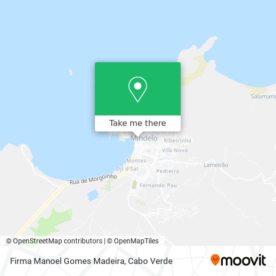 Firma Manoel Gomes Madeira mapa