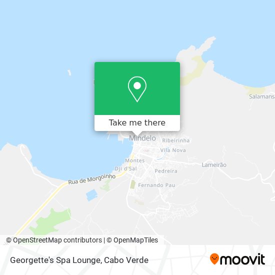Georgette's Spa Lounge mapa